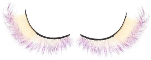 Cils colorés | Extensions de cils artificiels, réutilisables pour débutants, scène, mariage, Halloween, cosplay