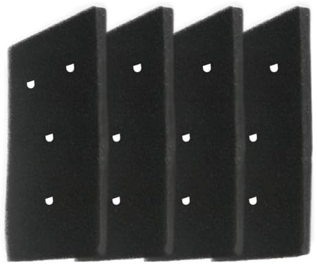 YAZWUR 4 PCS Filtri per Asciugatrice, Compatibili con Bauknecht Privileg Whirlpool HX 481010716911, a Pompa di Calore, per Asciugatrice a Condensazione, Filtri per Lint Dryer (230 x 115 x 14 mm)