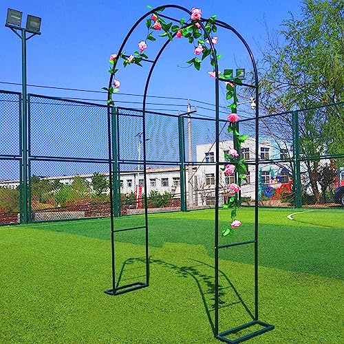 Whie Rosspaljé för GardenEasy o Insall Plan Suppor för Rosor Perfekt för Couryards Gräsmattor Bröllop & Firanden och Snygg