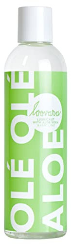 Loovara Lubricante 250 ml Olé Olé Aloe - Lubricante a base de agua con pH optimizado y aloe vera, adaptado a la flora íntima, dermatológicamente testado, vegano