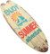Surfbrett-Schilder,Tropisches Hawaii Strand-Willkommensschild Surfboard Holzschild Schild Hängendes Ornament für Meer, Wand, Outdoor Deko Sommerdeko Mottoparty