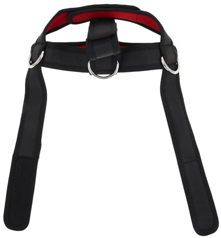 Amosfun Arnés para Entrenamiento de Fuerza de Cuello con Peso Ajustable y Gorro Ergonómico, Equipo Portátil para Ejercicio de Hombros y Mejora Postural en Casa y Gimnasio