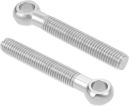 Bulloni ad occhiello for impieghi gravosi, 2 pezzi Bullone di sollevamento in acciaio inossidabile M16 for spalla for macchinari for valvole a saracinesca(M16x100mm)