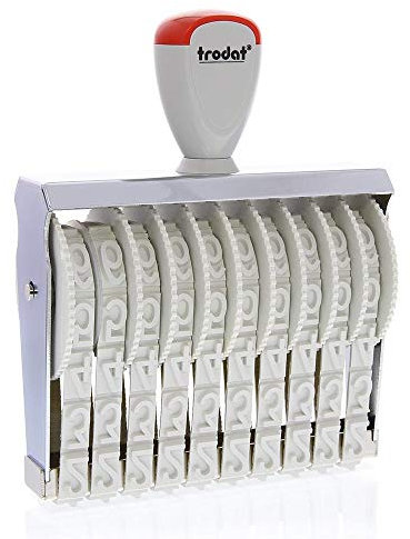 Trodat Classic 151510 - Sello con números (105x15 mm)