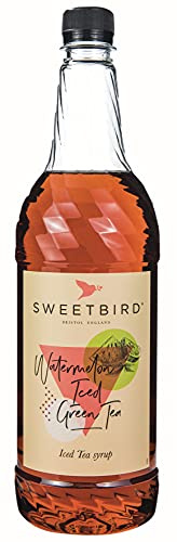 Sweetbird Watermelon Iced Green Tea Syrup 1 Litre - Vegan Friendly