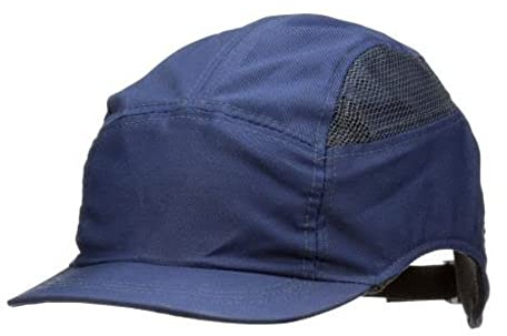 3M™ First Base™ 3 Gorra de protección 2021101, Extra, azul marino, visera recortada, 55 mm