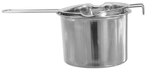 Juego de Olla 600ml para Baño María de Acero Inoxidable para Chocolate