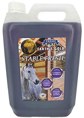 HORSE STABLE CLEANER DISINFECTANT - Earths Gold Stable Fresh 5L (Lavender)
