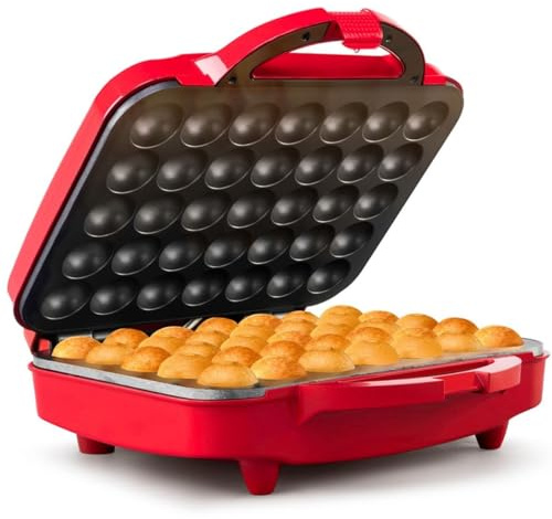Holstein Housewares HF-09035R-PK1 Cake Pop Maker Cupcake, Terciopelo, Rojo