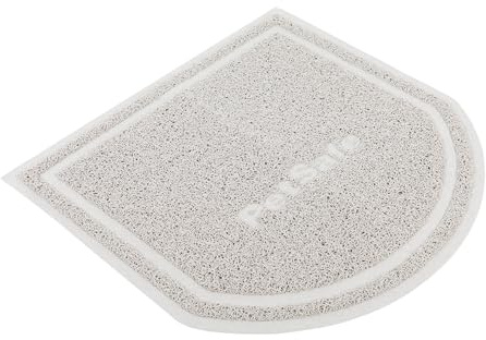 PetSafe Anti-Tracking Litter Mat - Traps Crystal and Clay Clumping Cat Litter - Durable Mesh Material - Easy to Clean Mat - Compatible with All Cat Litter Boxes - Small Size