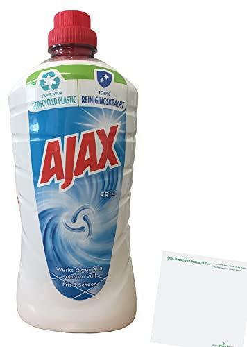AJAX Nettoyant universel Fris - Parfum frais (flacon de 1 l) + bloc usy