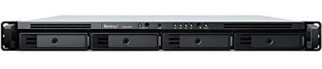 Synology RS822RP+ NAS RackStation a 4 bay (AMD Ryzen V1500B 2GB RAM 4xRJ-45 1GbE porta LAN) 48 TB bundle con 4 dischi rigidi IronWolf da 12TB