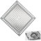 Xiciki Square Shower Drain Cover,Badezimmer Abflussschutz,Bathroom Drain Cover und Square Shower Drain Hair Catcher aus Edelstahl,Ideal für Dusche und Küche,Quadrat Abflussschutz