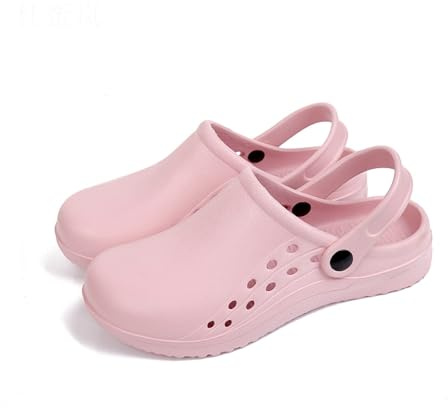 RenDiuJups Chaussures Médicales Et Sabots D'infirmière For Femmes - Sabots De Travail Antidérapants, Confort EVA Ultra-léger, Design À Enfiler For Hôpitaux, Cliniques Et Usage Quotidien(A,38-39)