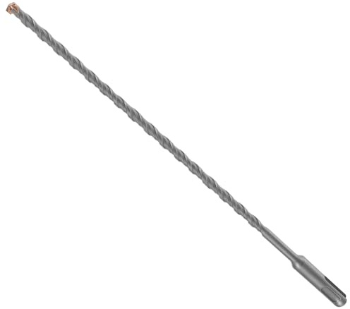 flintronic SDS-Plus Drill Bit Set, Dia 6mm x 350mm Lenth Cross Drill Bits, Rotary Hammer Drill for Drill Holes in Concrete, Ceramic Tile, Stone, Metal, Plastic and Multi-Layer Materials