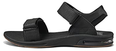 Reef Sandale Herren Fanning Baja, Black/Silver, 44 EU