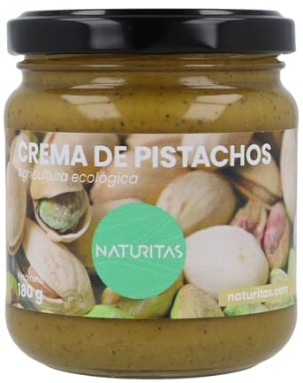 Crema de pistacho vegana Bio 180 g de crema Naturitas Essentials | Vegano | Agricultura ecológica