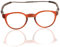 Clic Eyewear - Tube Pantos - Dunkelorange/Kaffee (+2) -Flexible magnetische Lesebrille - Herren-/Damen-Lesebrille - Mit Magnet - Made in Italy