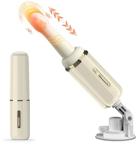 Dildo Realistici Vibratore Portatile Sex Toys per Donne Uomini Coppie, Giocattolo Sessuale Dildo Anale in Silicone con 7 Vibrazioni 7 Spinte e Rotazioni, Vibratori Femminili Giocattoli per Donne