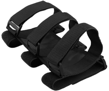 KONTONTY Support Extincteur Voiture Réglable Polyester Oxford Sangle Robuste avec Fixation Murale Maintien Sécurisé pour Extincteur Accessoires De Sécurité