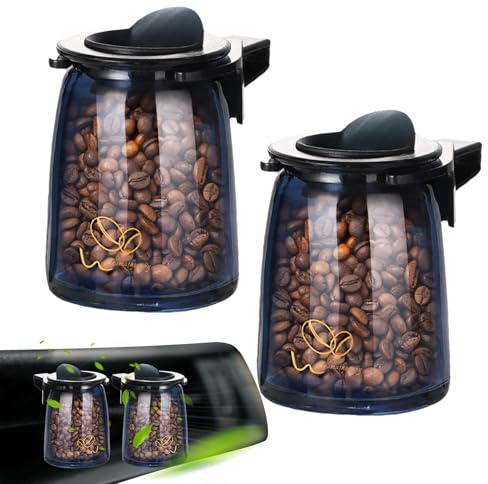 Kaffee -Duftauto Lufterfrischer - solider Entlüftungsclip -Erfrischer für Auto, Geruchsiminator | Auto -Duft -Entlüftungsclip, langlebiger Duft für Autoschlitze, 2 -Autorenfrischer -Clip zum Fahre