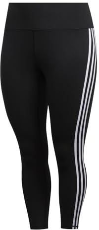 adidas Damen Strumpfhose BT 3S 7/8 T, Negro/Blanco, 3X, FJ7149