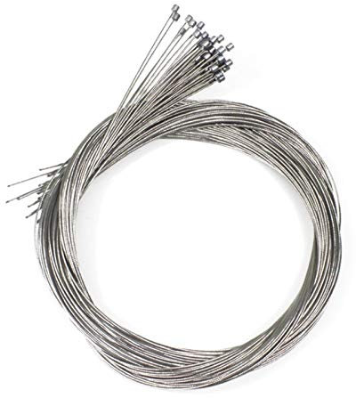 DLRSET Schaltzug, 5PCS Fahrradschalt Kabel, Mountain Road Bike Shift-Innenkabel, Edelstahl Umwerfer Kabel Bike Accessorie (Size : 5Pcs Front Shift)