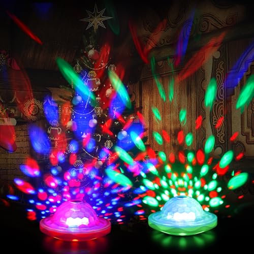 TEPENAR Rechargeable Floating Pool Light – IP68 Waterproof LED for Hot Tub & Spa, 7 Modes, Remote Control, USB Charging for Pool & Party Decor (2 Pack)