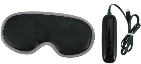 1 Set Massaggiatore per Occhi Elettrico con Modalità Regolabili e Maschera per Occhi per Rimozione Occhiaie e Rilassamento Della Oculare