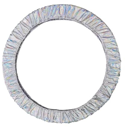 KiBcsLic Copertura per Ginnastica Artistica, Copertura per Cerchi da Ginnastica Ritmica, Accessorio per Attrezzatura Calisthenics Protector per Competizioni e Allenamenti, Style B