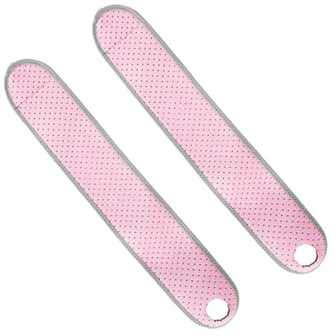 TOVINANNA Tutore Polso Regolabile 1 Paio Bracciale Supporto Mano Traspirante Protezione Polso per Sport Pallavolo Fitness Yoga Compressione Elastica Rosa
