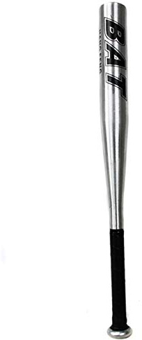 Racchetta da baseball BAT in alluminio (argento, 28)