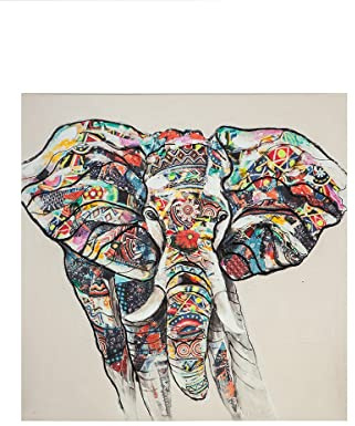GILDE Canvas Picture on Stretcher Frame Height 100 cm Multi-Coloured