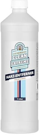 CLEANEXTREME Auto Harz-Entferner Lack & Folie | 1 Liter | Zum Entfernen von Harz und Baumharz vom Autolack