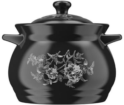 Ustensiles de cuisine Marmites à ragoût avec couvercles Marmite en céramique Cocotte Marmite en argile Marmite à soupe en argile Marmite de cuisine Marmite en terre cuite Marmite à ragoût for la maiso