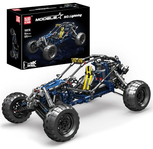 Mould King Coche todoterreno 18018 con aplicación teledirigido Off-Road Buggy con motores, coche de juguete para niños (532 piezas)
