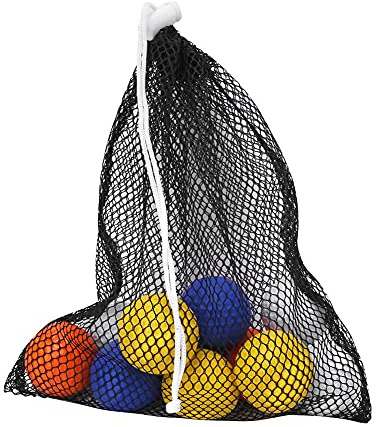 Generic 12 St Färgglada Elastiska Barn Golfbollar för Barn Slitstarkt Lättviktigt för Inomhussporter, PU Golfträningsbollar för Närmande Skytte och Fullfältsträning