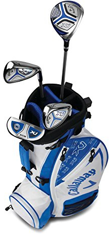 Callaway XJ Kinder Schlägersatz 38-46 Weiss Linkshänder