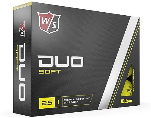 Wilson W/S DUO SOFT YELLOW 12-BALL