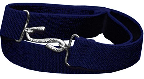 PARKERSONLINE Childrens Kids Boys and Girls Elasticated Adjustable Snake Belt (NAVY)