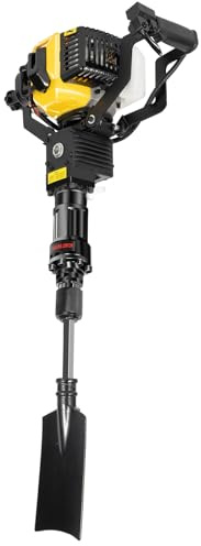 Pelle à essence 52 cc 2 Stroke 6500 tr/min avec réservoir de carburant de 1,3 l pour jardins, fermes, buissons de jardin 1500 fois/min