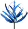 Metall Windrad 3D Windspiel Windmühle Für Garten, Wetterfest Und Standfest Metall Windspinner, Windspiel Aus Metall Mit Besten Kugellagern, Für Garten Dekoration, Höhe 90 cm