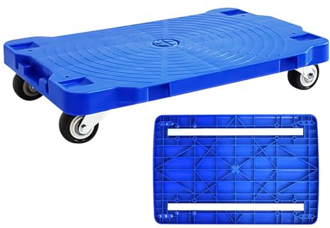 Carro de transporte para muebles pesados, maletero, plegable, carga pesada, transportador, 100 kg de capacidad de carga