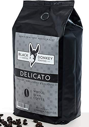 Black Donkey Coffee Roasters - 1KG Whole Coffee Beans (DELICATO)