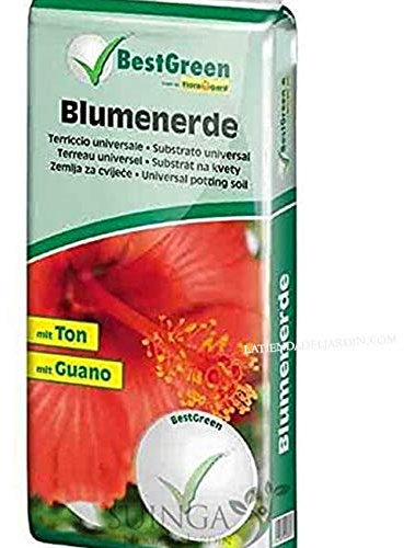 Suinga Substrato universale BESTGREEN 70 litri. Sacco di torba Substrato universale per macellare piante da interno, balcone e contenitore.
