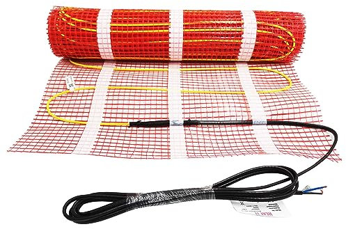 HEATIT 1 ㎡ Tappetino per riscaldamento a pavimento elettrico radiante autoadesivo 150 W/㎡