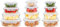 Innoteck Essentials 12pc Glass Storage Container Set - 4 x Round, 4 x Square, 4 x Rectangle - Snap Lock Lid - Airtight Lids - Heat & Cold Resistant Glass - Microwave, Oven, Freeze & Dishwasher Safe
