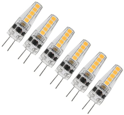 G4 Led Dimbar 10st G4 Led Lampor 2W Bi Pin Base Dimbara Lampor F?r Ljuskrona Taklampa Bordslampa Warme 3000K Ac 12?24V Silikon G4 Led Lampor Dimbar Bulb Warme