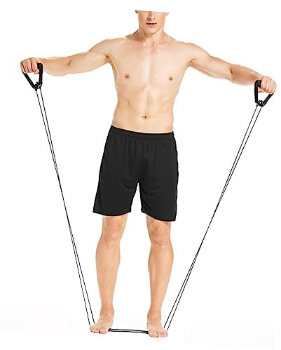 Toddmomy Expansor De Pecho Ejercitador Banda Resistente Entrenamiento Brazos Hombres y Mujeres