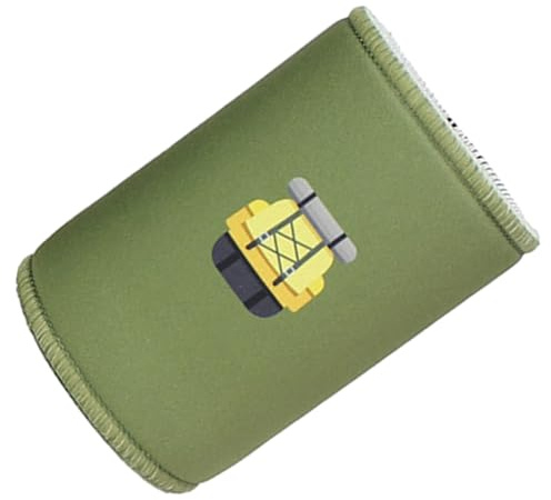 SHYYOULQE Manicotti di birra leggeri Portabottiglie antiscivolo Coperture per lattine di bevande isolate Birra leggera